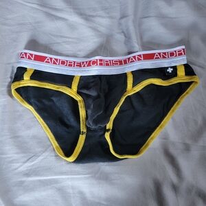 Andrew Christian Men's Hip Rise Briefs - Size S